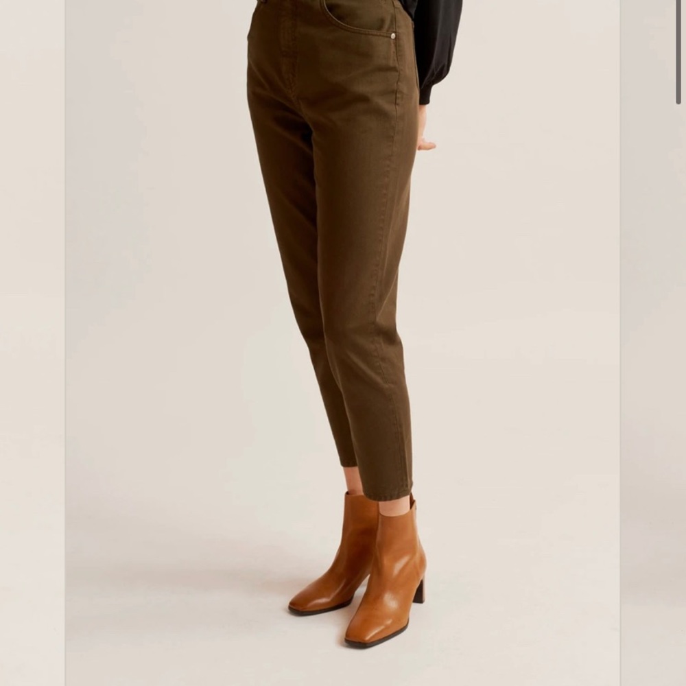 Kotn high waist tapered trousers